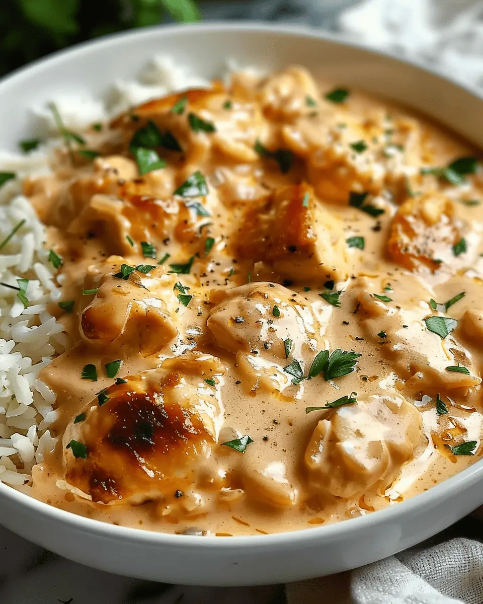 Creamy Smothered Chicken and Rice: A Comforting Family Favorite