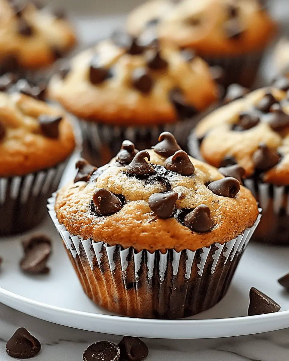 Chocolate Chip Muffins: Easy Recipe for Irresistible Treats