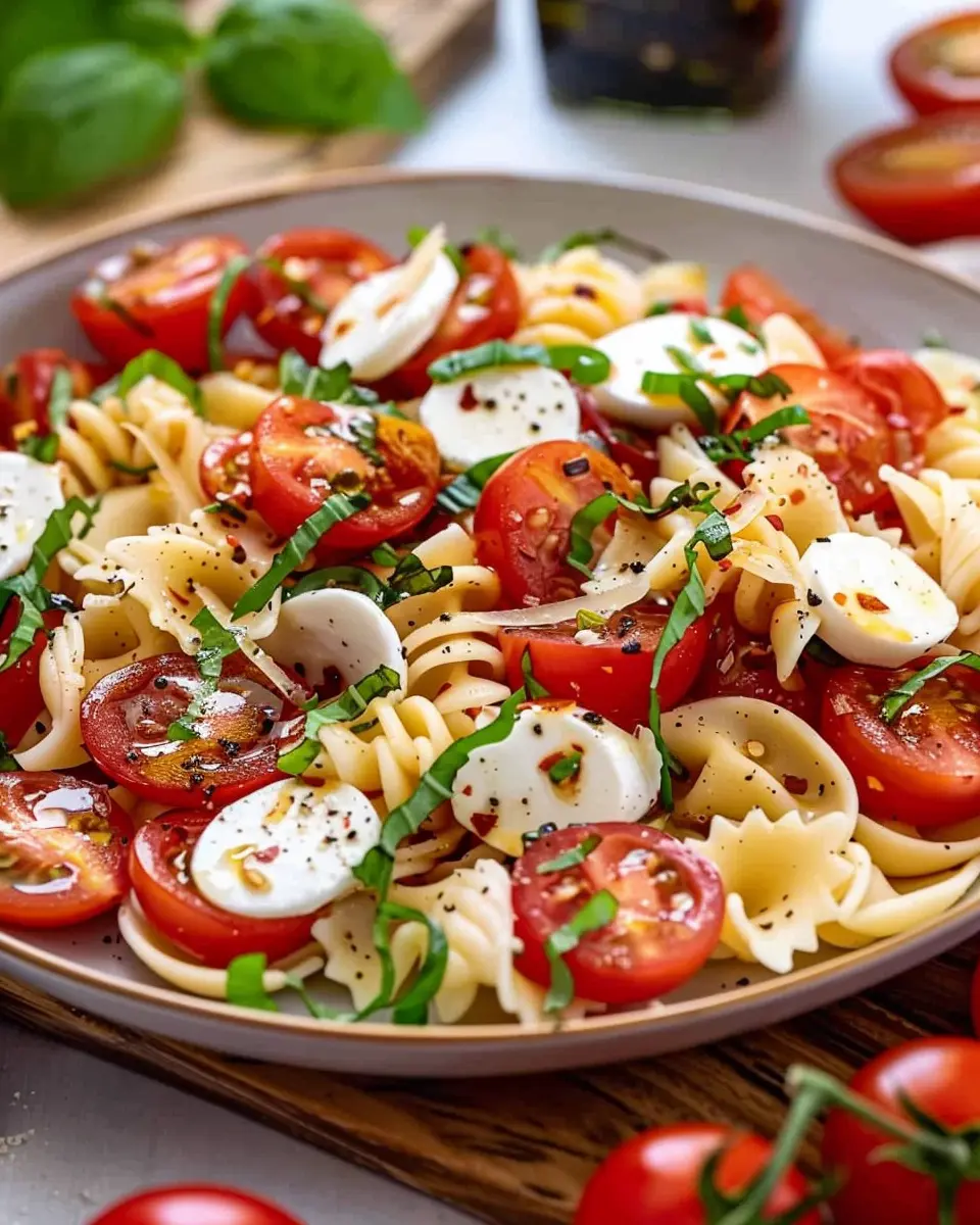 Caprese Pasta Salad: A Fresh and Easy Twist for Your Table
