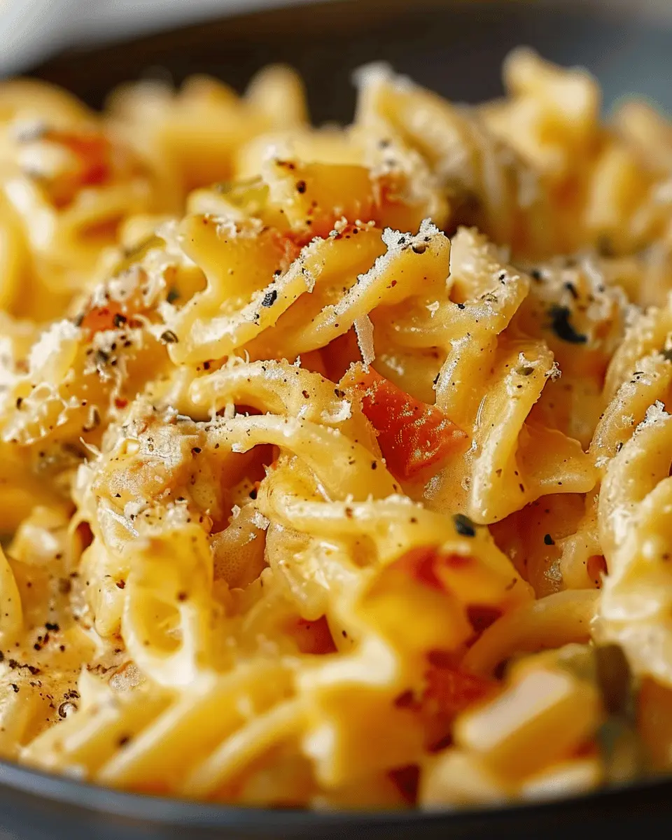 Rattlesnake Pasta: Indulgent Comfort with Turkey Bacon and Chicken Ham