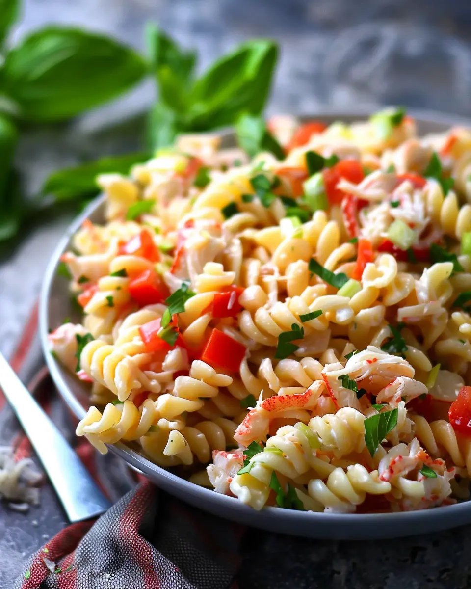 Crab Pasta Salad Recipe: Easy and Refreshing for Any Occasion