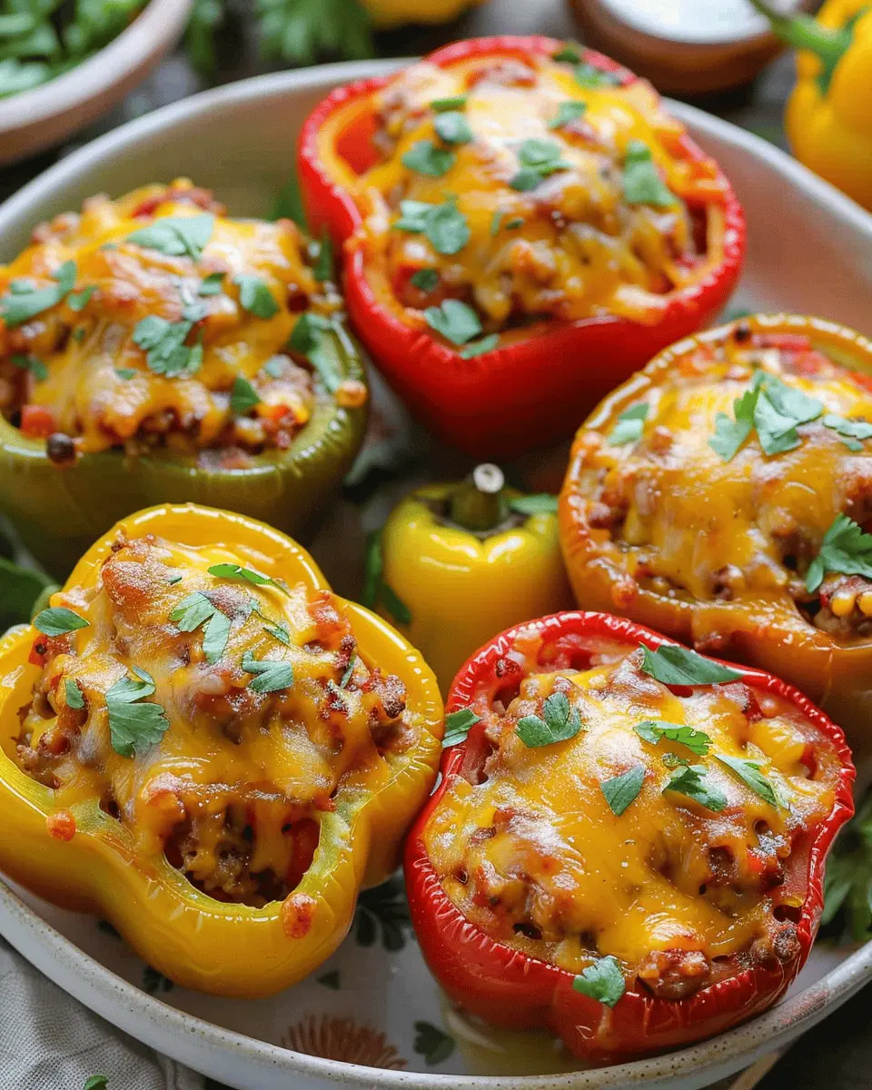 Stuffed Bell Peppers Recipe: Easy, Healthy, and Flavor-Packed Delight