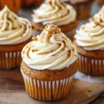 Pumpkin Cupcakes with Cream Cheese Frosting