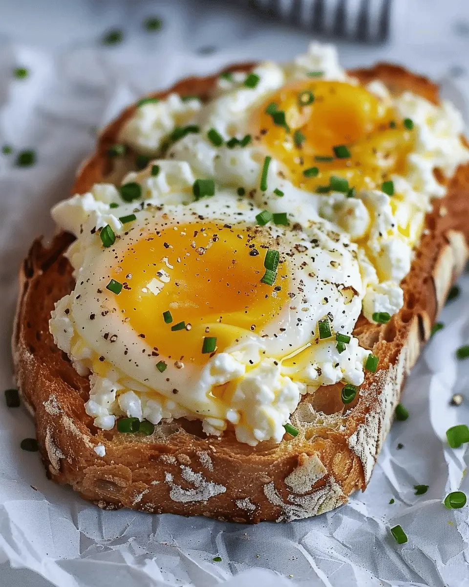 Easy Egg and Ricotta Toast: A Simple, Delicious Breakfast Delight