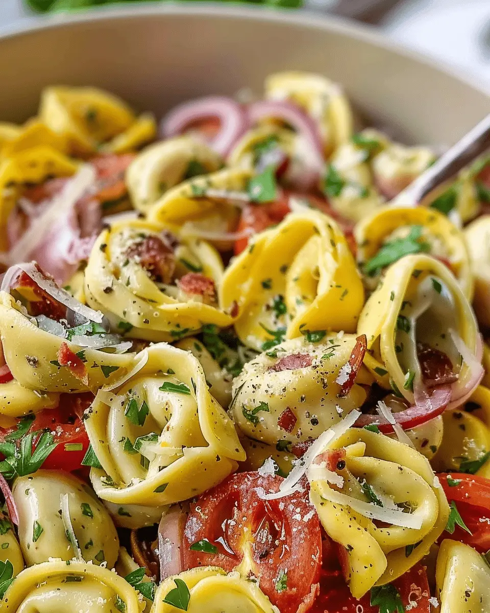 Fresh Grinder Tortellini Salad Made Irresistibly Healthy and Fresh
