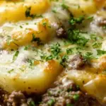 Crockpot Hamburger Potato Casserole