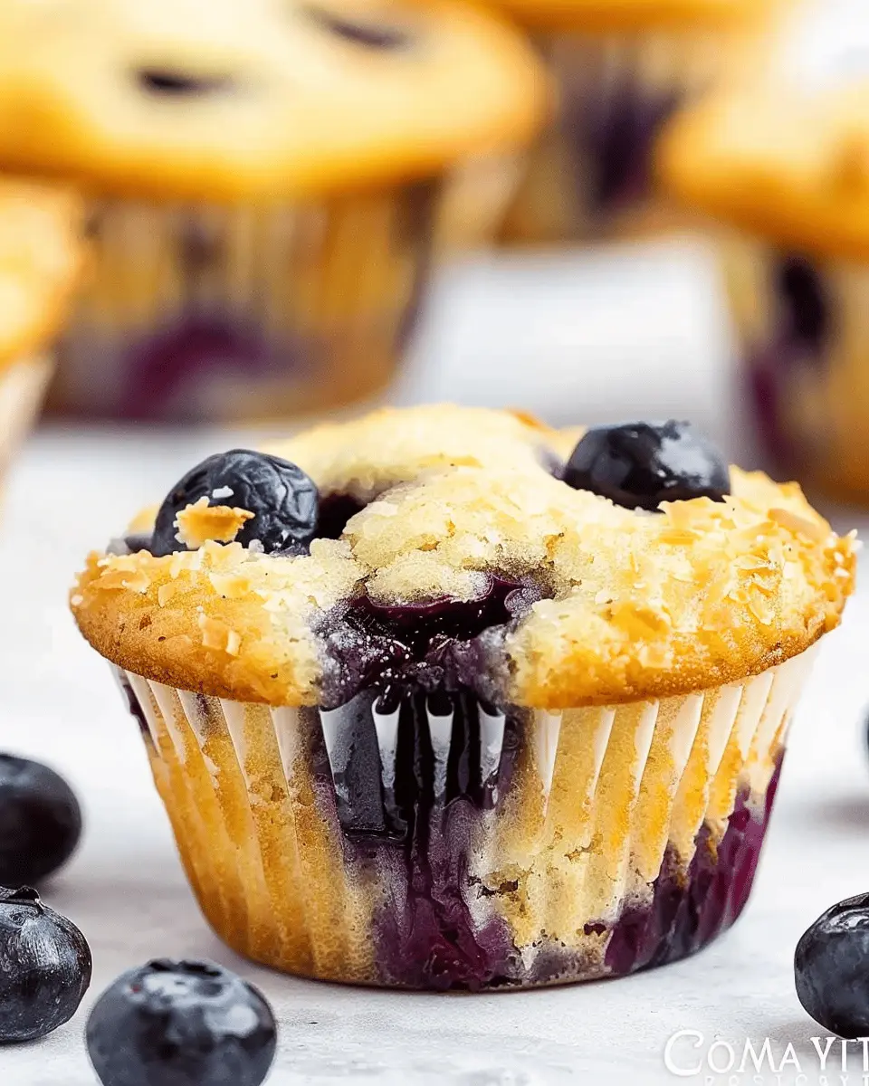 Keto Coconut Flour Blueberry Muffins: Easy & Guilt-Free Delight