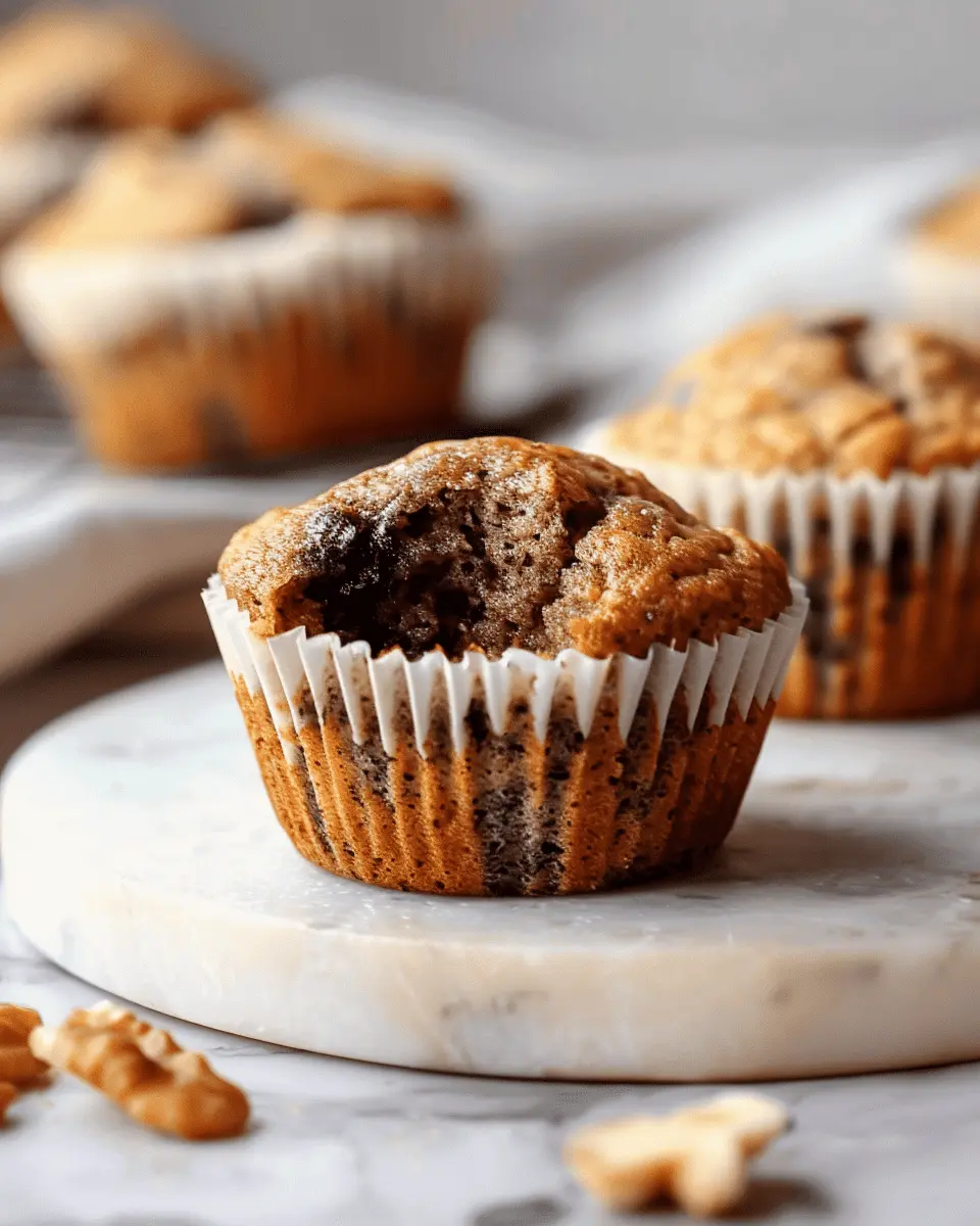 Healthy Banana Bread Muffins: Easy Protein-Packed Delight