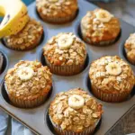 Banana Oatmeal Muffins