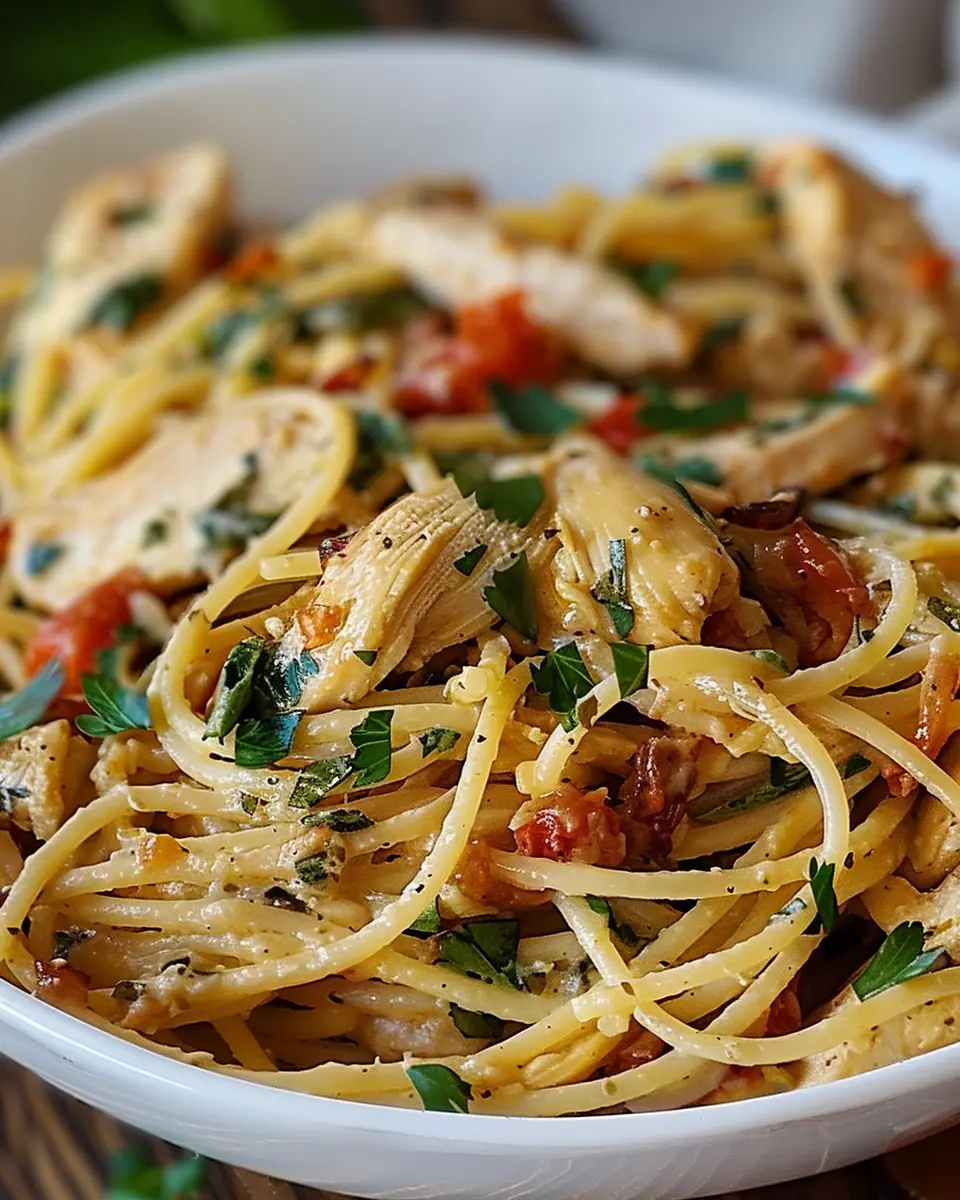 Monterey Chicken Spaghetti: A Cozy, Indulgent Dinner Delight