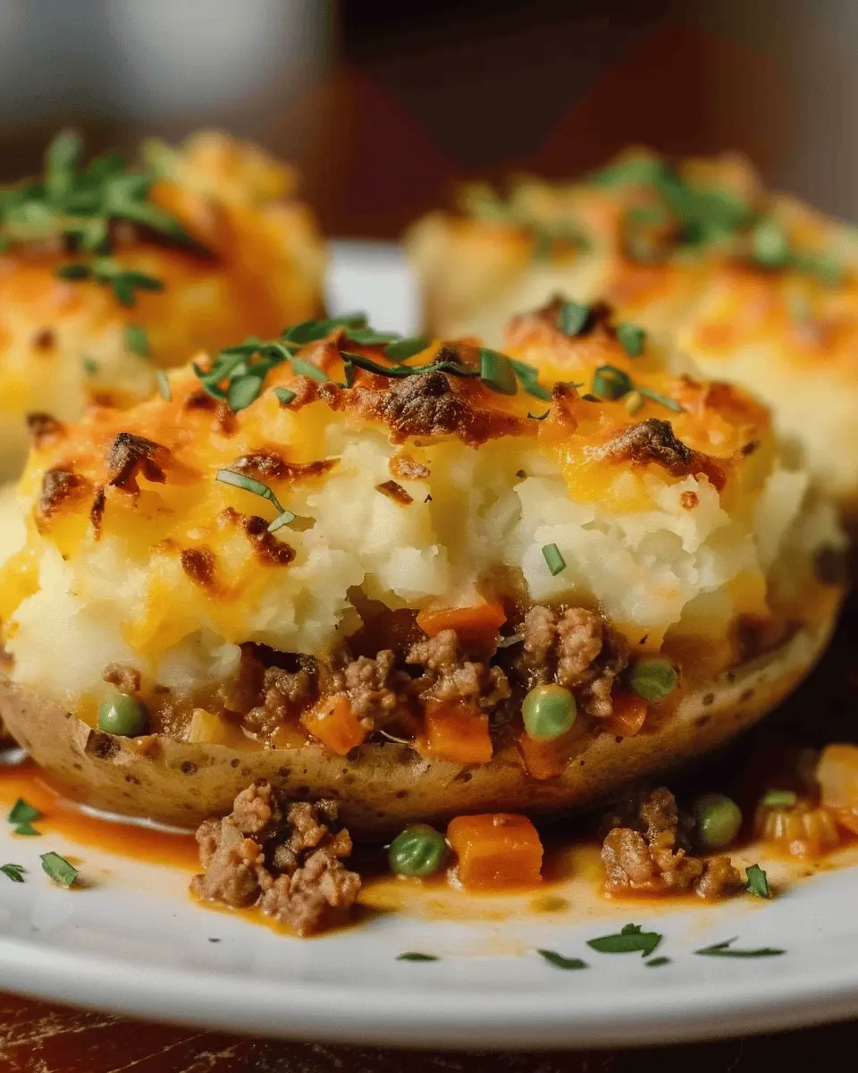 Shepherd’s Pie Baked Potato: A Cozy Twist on Comfort Food