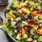 Chopped Autumn Salad with Apple Cider Dressing