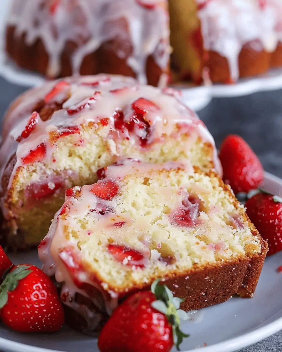 Strawberry Pound Cake: The Best Recipe for Homemade Indulgence