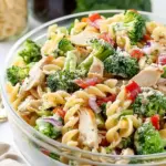 Broccoli and Chicken Pasta Salad