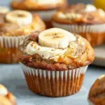 Banana Cream Cheese Muffins