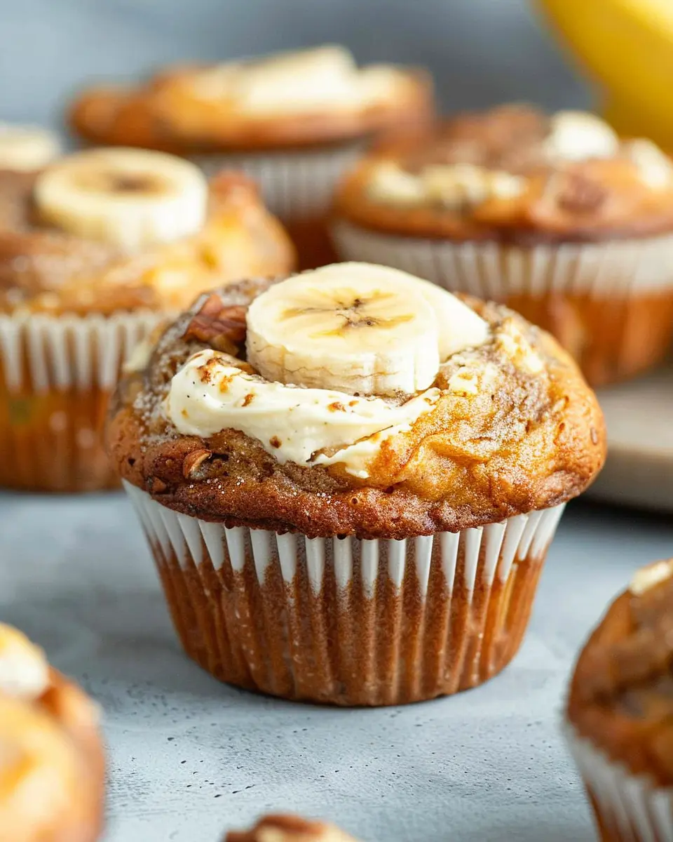 Banana Cream Cheese Muffins: Easy Recipe for a Delightful Treat