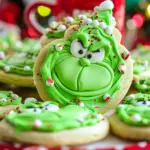 Grinch Crumbl Christmas Sugar Cookies