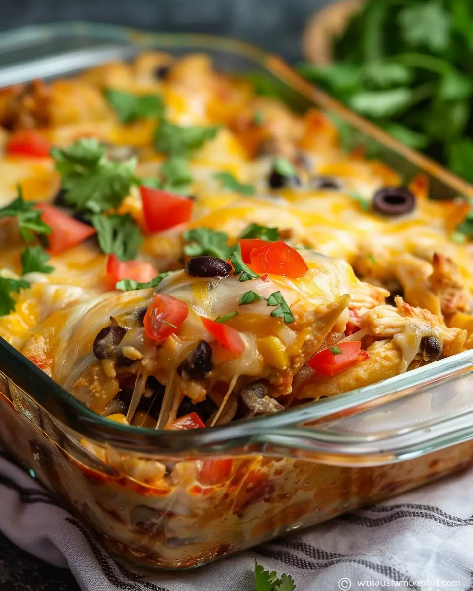 Mexican Chicken Casserole: A Cozy and Easy Family Favorite