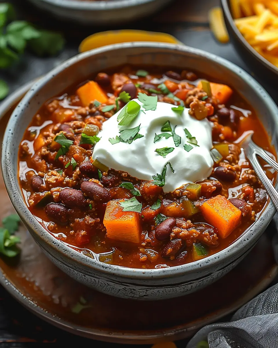 Pumpkin Chili: Easy and Hearty Recipe with Turkey Bacon Twist