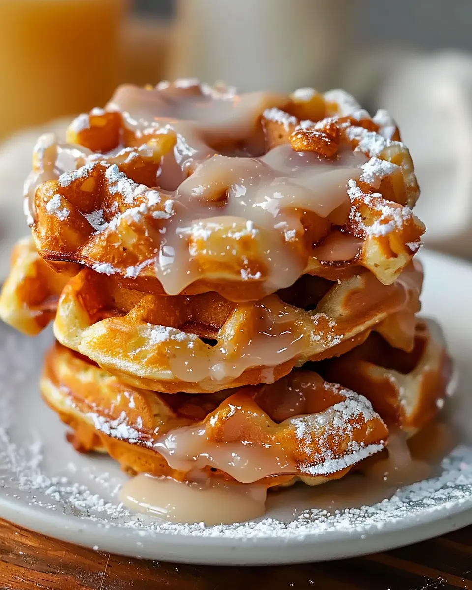 Apple Fritter Waffle Donuts: Indulgent Treat to Satisfy Cravings