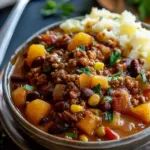 Slow Cooker Cowboy Casserole