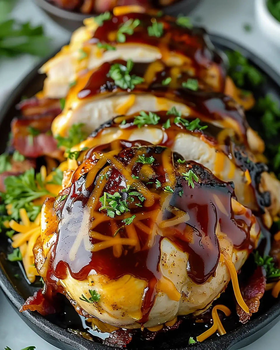 Cowboy BBQ Turkey Bacon Cheddar Chicken: A Juicy Family Favorite