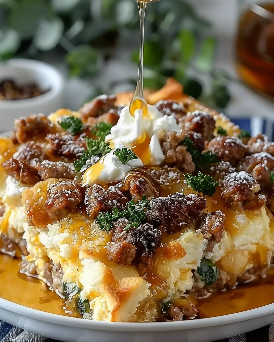 Sweet Maple Sausage Breakfast Casserole: Easy Family Favorite