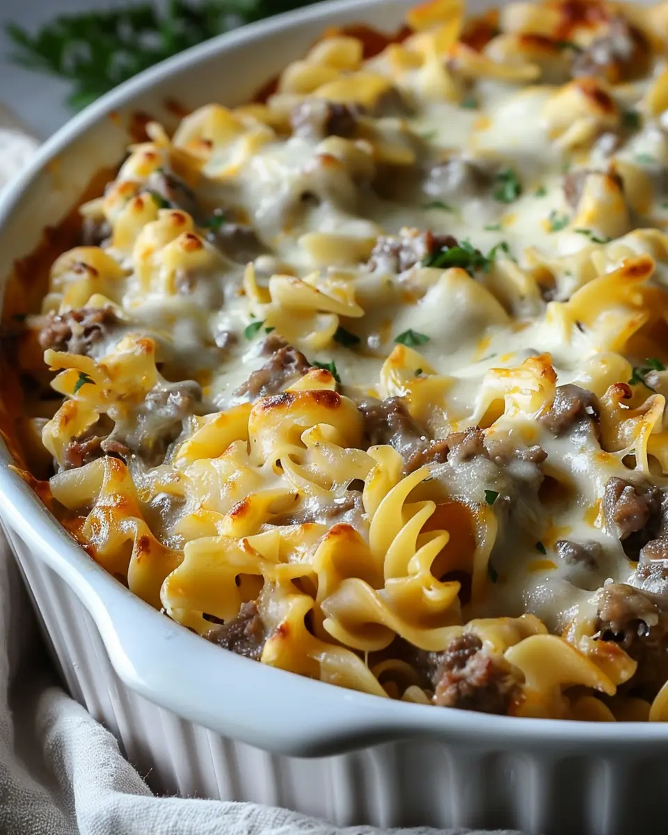 Sour Cream Beef Noodle Casserole: A Comforting Family Favorite