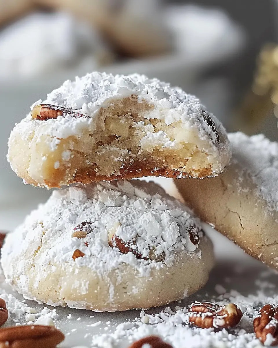Buttery Pecan Snowball Cookies: The Best Melt-in-Your-Mouth Treat