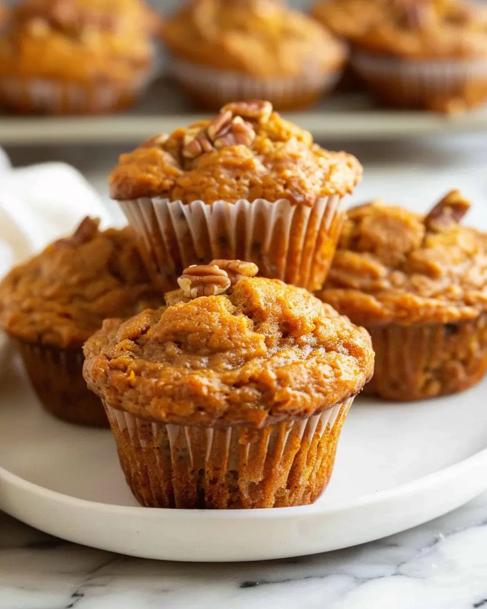 Healthy Greek Yogurt Pumpkin Muffins That Are Simply Delicious