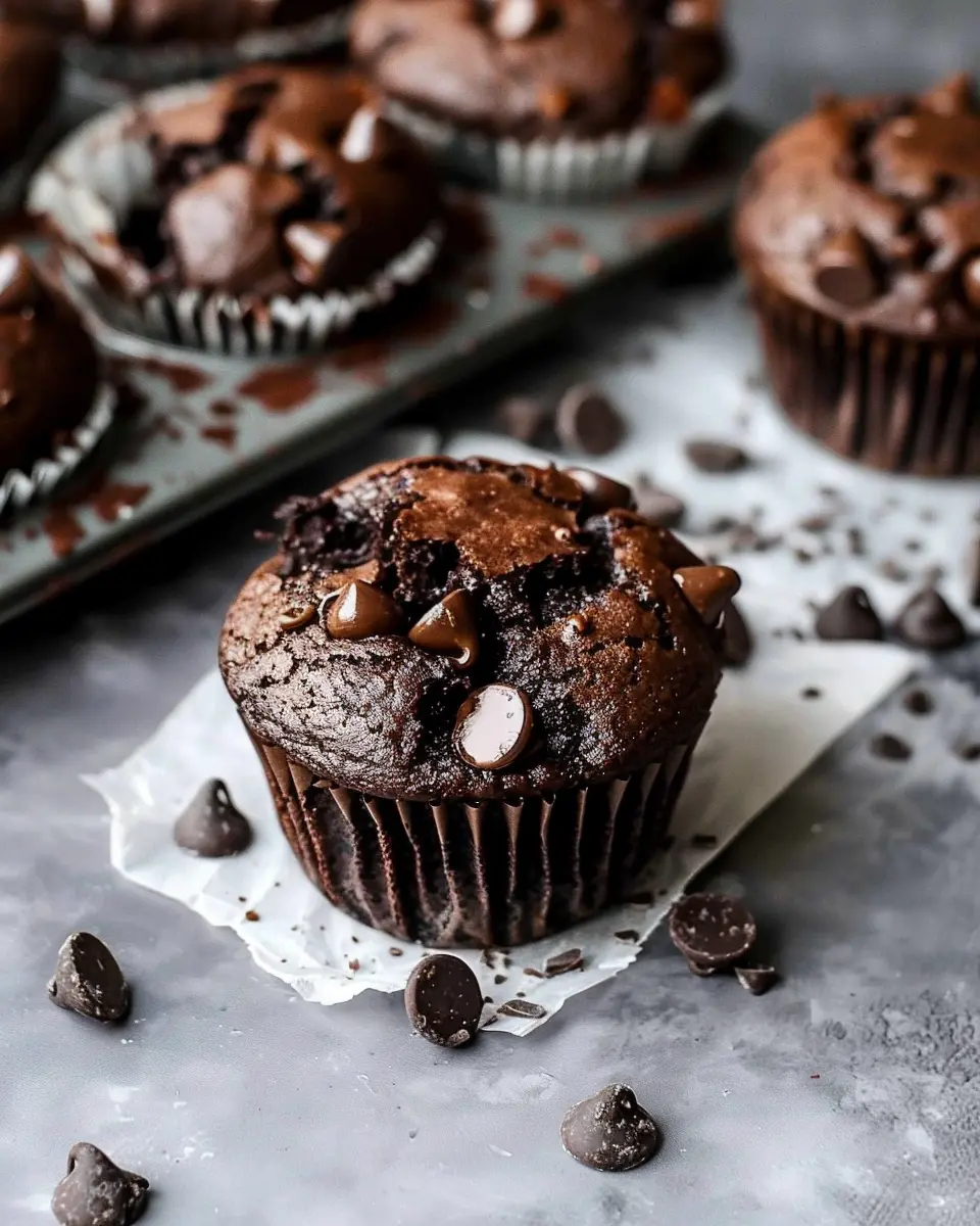 Double Chocolate Chip Muffins Recipe: Indulgent Treats for Everyone
