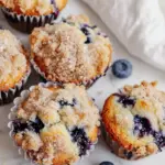 Bakery Style Blueberry Muffins