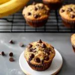 Banana Chocolate Chip Yogurt Muffins