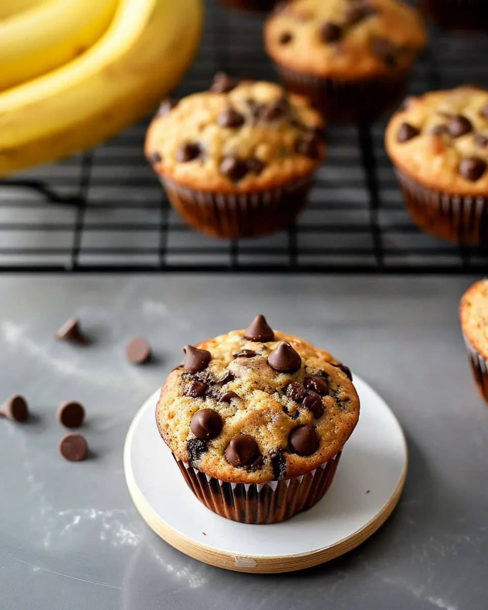 Banana Chocolate Chip Yogurt Muffins: Easy and Delicious Treats for Everyone