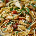 Monterey Chicken Spaghetti