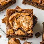 Fudgy Biscoff Brownies
