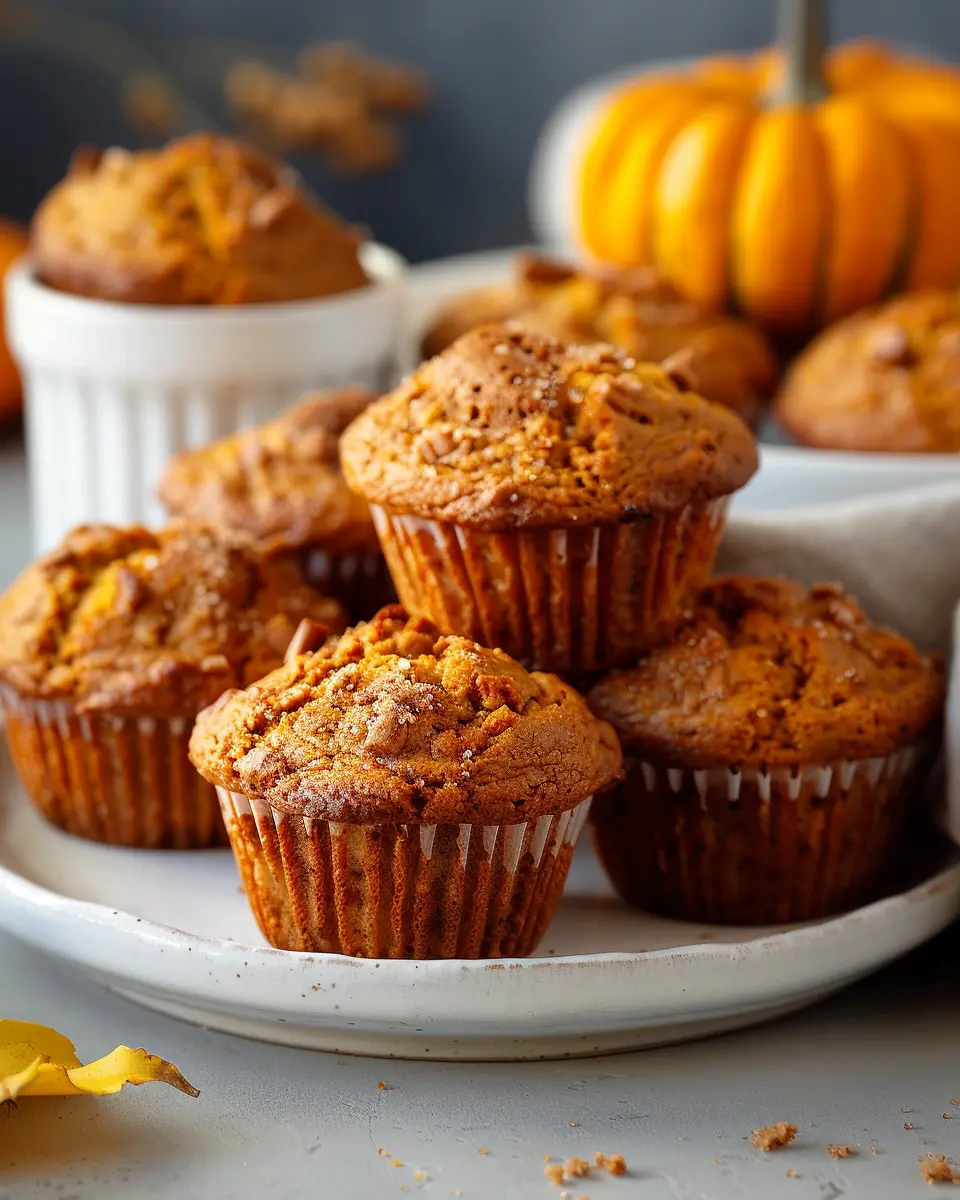 8g Protein Pumpkin Muffins: Easy, Healthy Treat for Fall