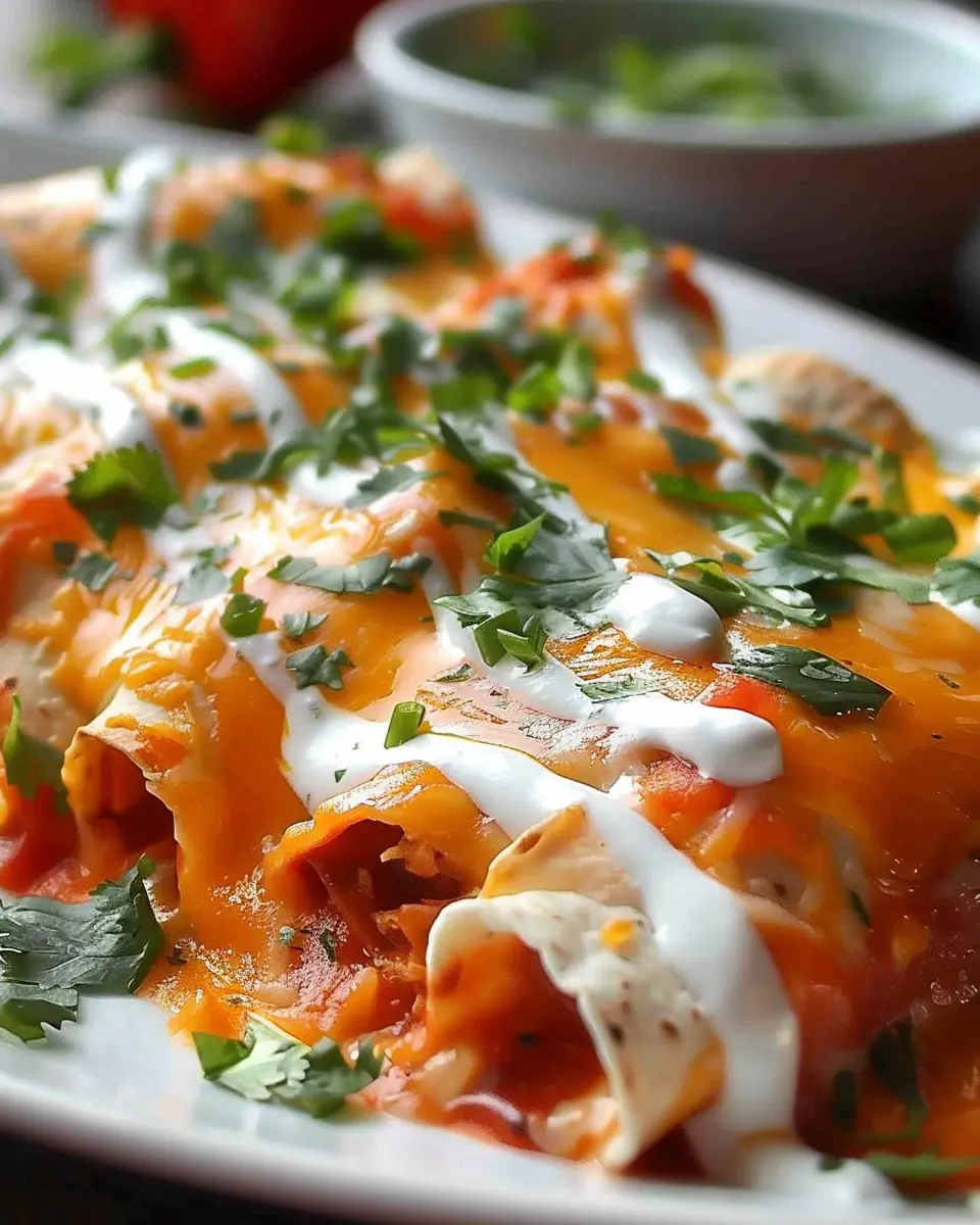 Delicious Chicken Enchiladas: The Easiest Comfort Food Recipe