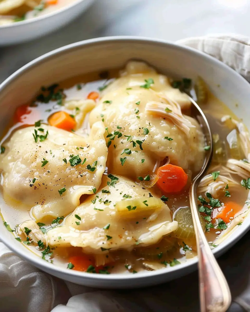 Old Fashioned Chicken and Dumplings: A Comforting Family Favorite