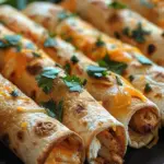Crispy Chicken Taquitos