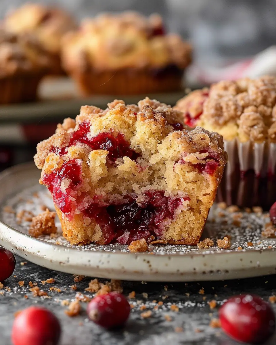 Leftover Cranberry Sauce Coffee Cake Muffins: Easy and Indulgent Treats