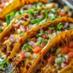 Oven-Baked Cheesy Tacos