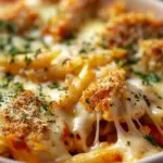 Dump-and-Bake Chicken Parmesan Casserole