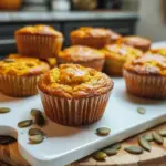 High-Protein, Cottage Cheese Pumpkin Muffins