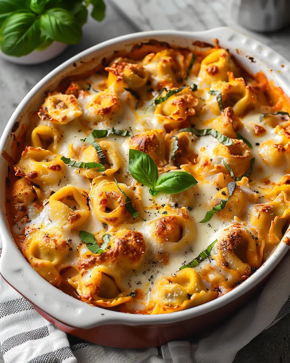 Chicken and Cheese Tortellini Bake: An Easy Comfort Food Feast