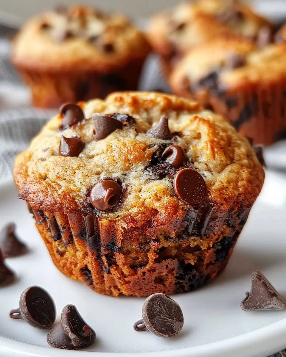 Chocolate Chip Banana Muffins: Easy, Irresistibly Delicious Treats
