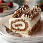 Gourmet Tiramisu Yule Log Cake