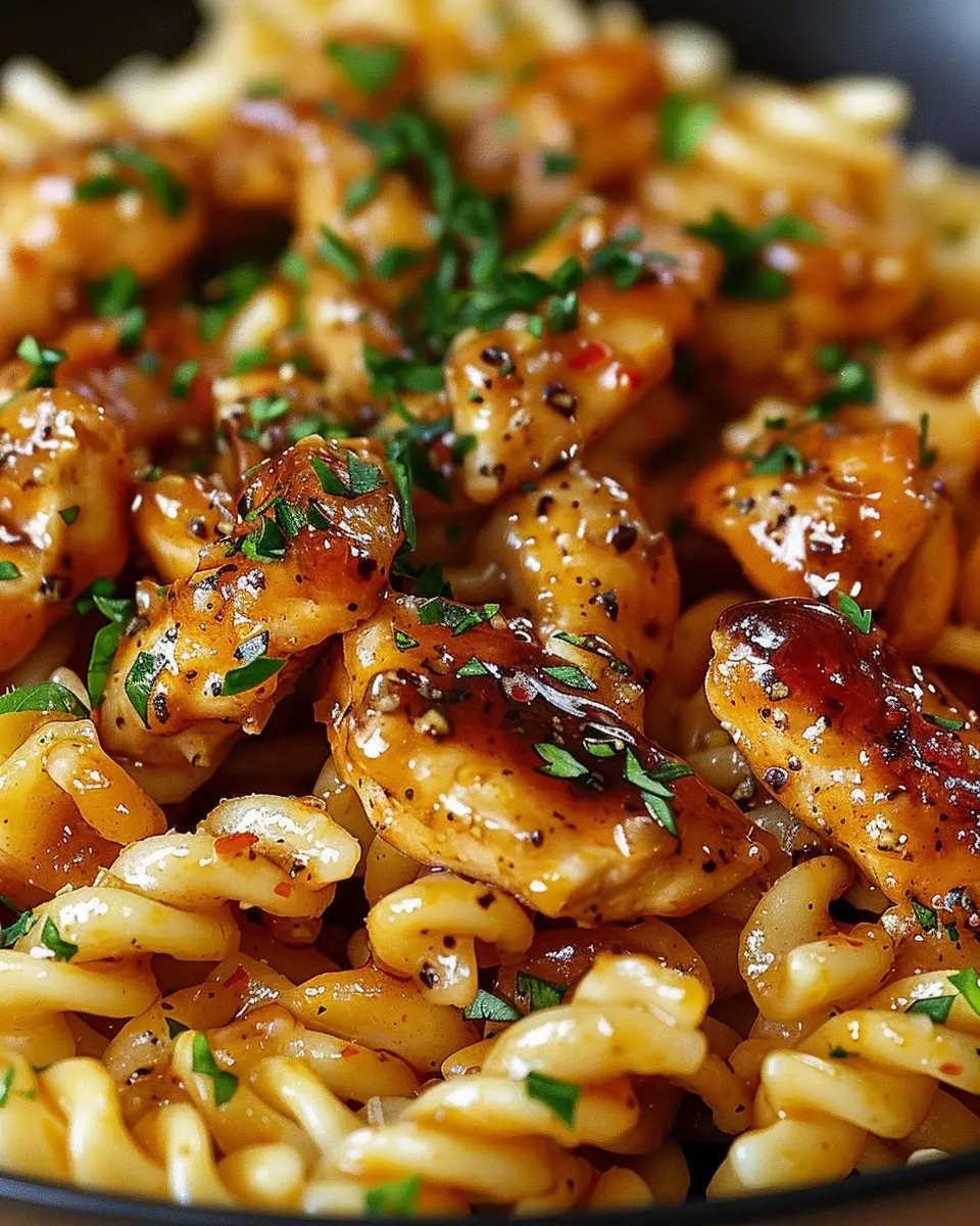 Easy Honey Pepper Chicken Pasta: A Flavorful Weeknight Delight