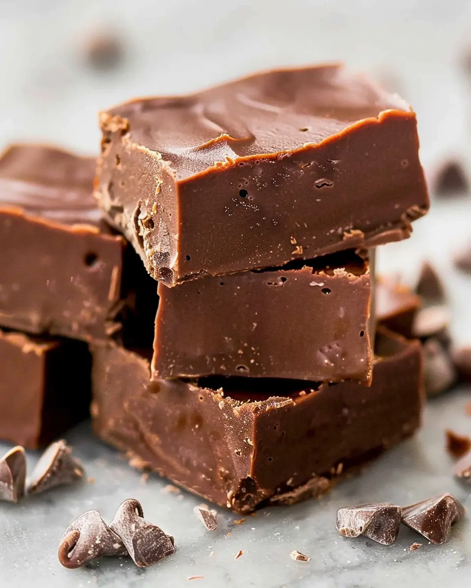 3 Ingredient Chocolate Fudge Recipe: Indulgent Treat in Minutes