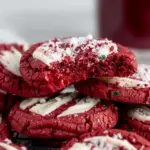 Red Velvet Cake Mix Cookies